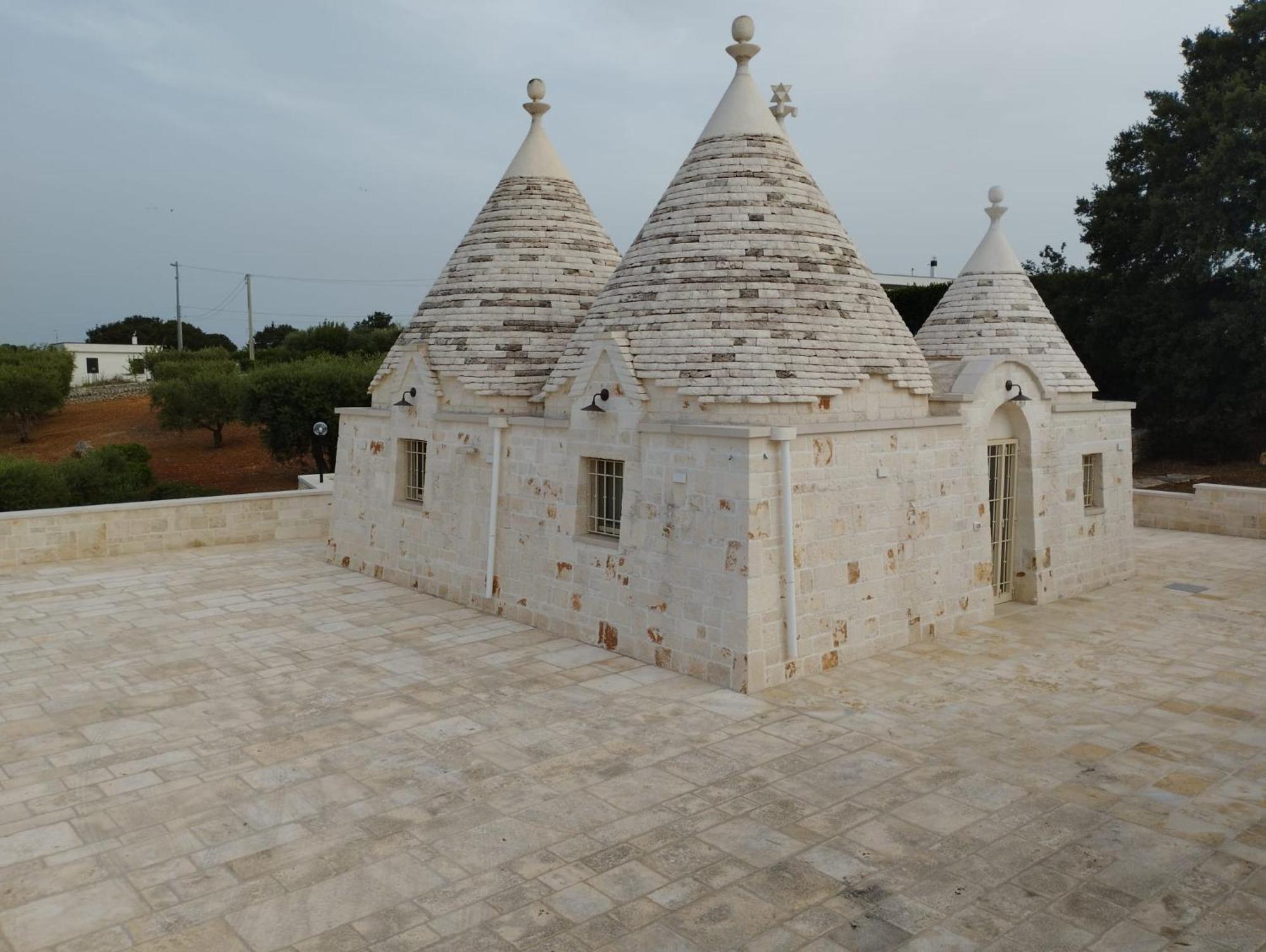 ロコロトンド Trulli La Quercia Del Nonnoヴィラ エクステリア 写真